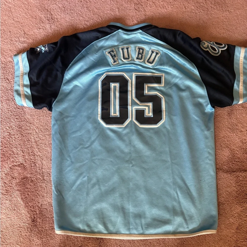 Vintage Fubu‎ 05 Jersey Blue - Picture 5 of 8